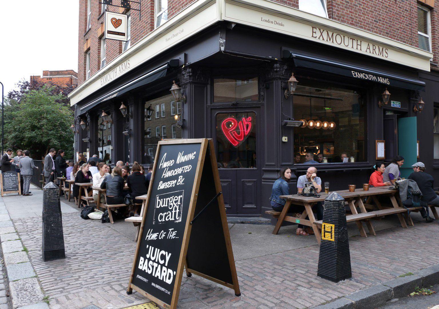 Publove @ The Exmouth Arms, Euston Hostel London Exterior photo