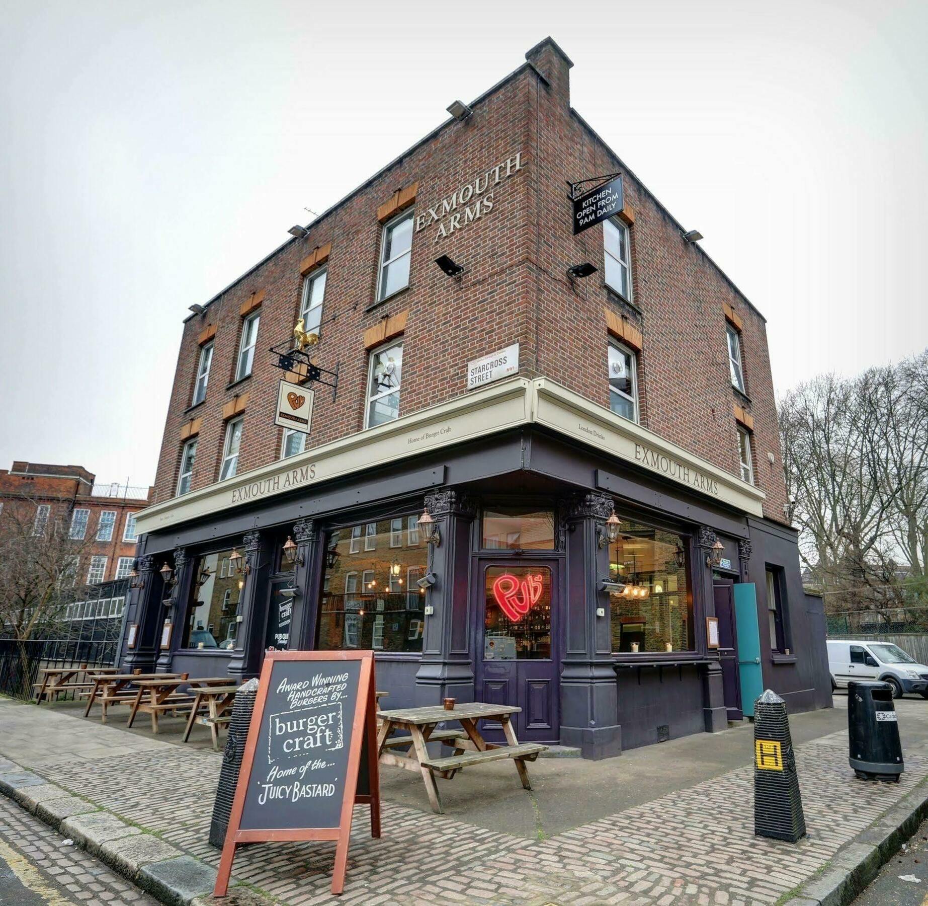 Publove @ The Exmouth Arms, Euston Hostel London Exterior photo